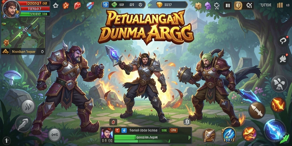 Screenshot TOTO12 menunjukkan aksi epic dalam pertempuran ARPG yang mendebarkan.